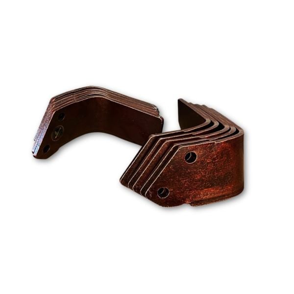 Demiray 7 MM Ekstra Çelik L Tipi Rotovatör Bıçağı - 48 Adet