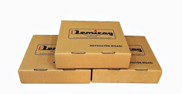 Demiray 8 mm Ekstra Çelik L Tipi Rotovatör Bıçağı - 48 Adet