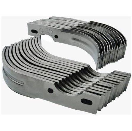 Demiray Federli Taral Benzinli Çapa Makinası Çapa Bıçağı Takımı (26 CM - 24 ADET)