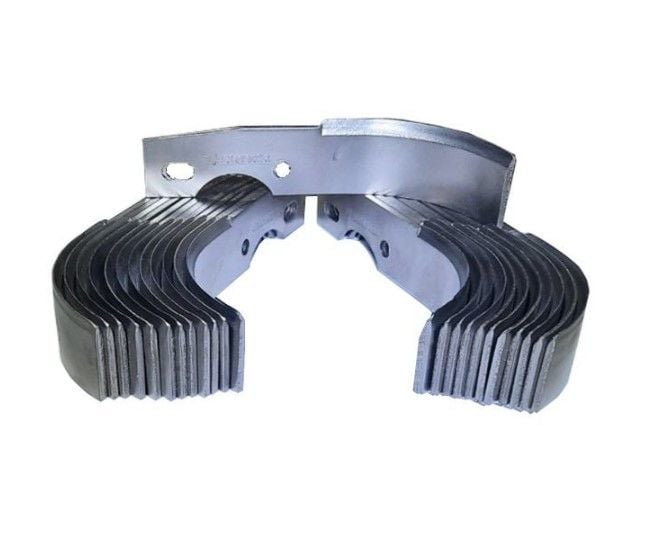 Ekostar Bolat Dizel Çapa Makinalarına Uyumlu Bıçak Takımı (26 CM - 24 Adet)