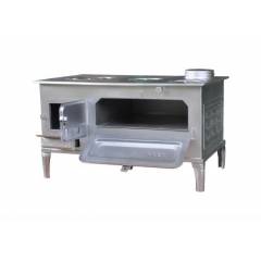 Demiray Yaldız Boyalı Sac Odun Kuzinesi - Özel Yaldız Yanmaz Boyalı