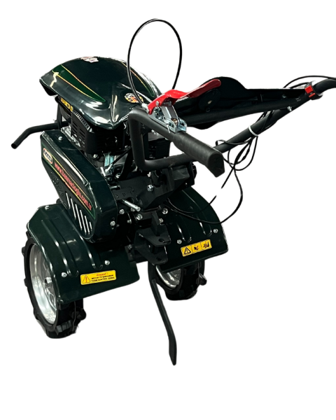 Kaan 23S Benzinli Çapa Makinası - Demiray Manuel Damperli Römork - Tekli Pulluk