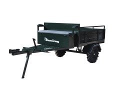 Demiray Makaslı Çapa Makinası Römorku - Kaan Modellere Uyumlu (Koyu Yeşil)