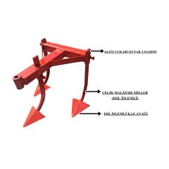 Demiray 3'lü Kazayağı Aparatı - Tüm Modellere Uyumlu