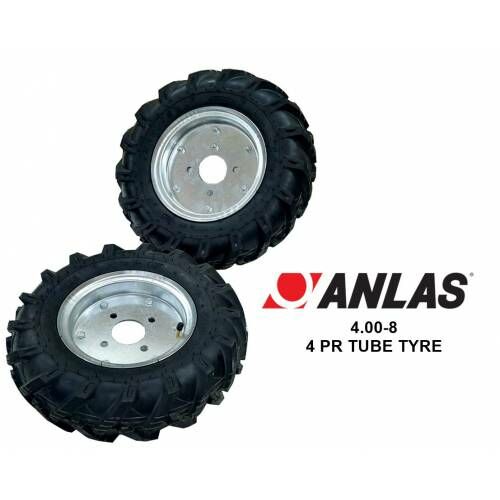 Anlas 4.00-8 Çapa Makinası Lastik Takımı