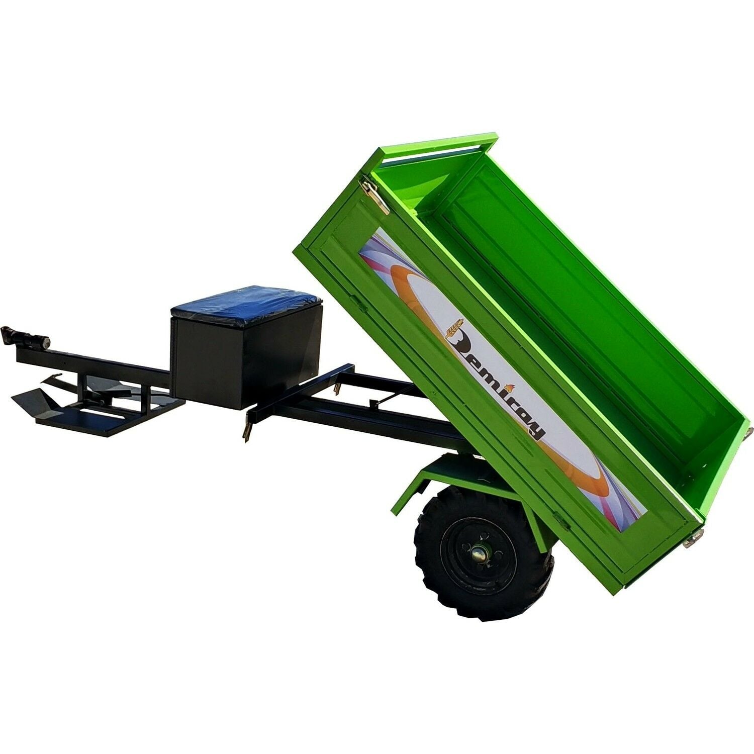 Demiray Manuel Damperli 3 Kapak Açılır Çapa Makinesi Romorku