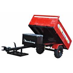 Antrac Gx200 Honda Motorlu Çapa Makinası-Demiray Manuel Damperli Römork