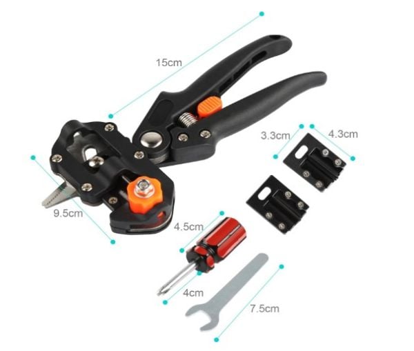 Profesyonel Bitki Aşılama Makası Çantalı