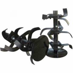 Flash 300 SR200 - 7Hp Benzinli 3+1 Şanzımanlı Çapa Makinası - Demiray Manuel Damperli Römork