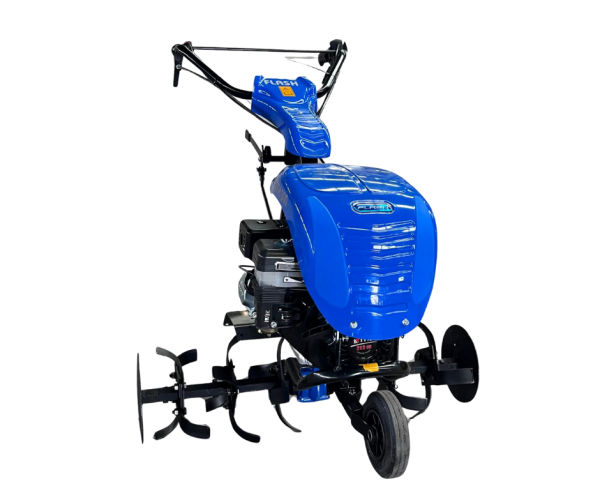Flash 300 - 7Hp Benzinli 3+1 Şanzımanlı Çapa Makinası - Teker Takımı - Pulluk
