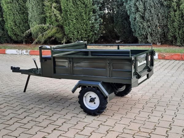 Kaan 36S DELUX 9 HP Benzinli Çapa Makinası- Demiray Makaslı Römork