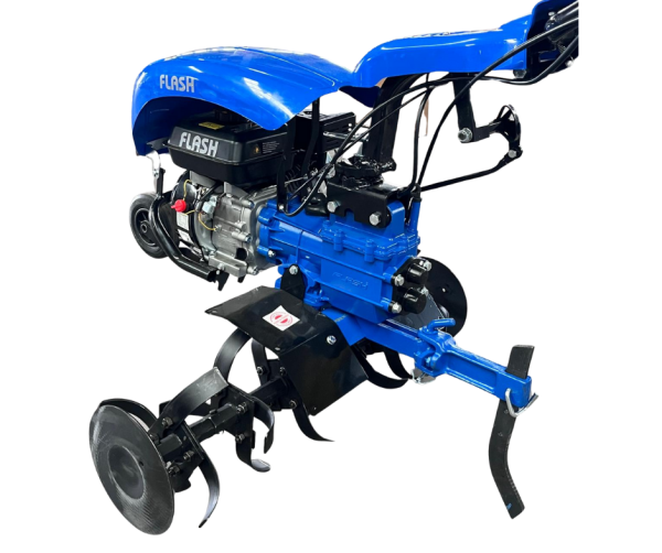 Flash 250  7Hp Benzinli 2+1 Şanzımanlı Çapa Makinası - Teker Takımı - Pulluk - Çapa Kılıfı