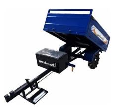 Flash 250 - 7Hp Benzinli 2+1 Şanzımanlı Çapa Makinası - Demiray Manuel Damperli Römork