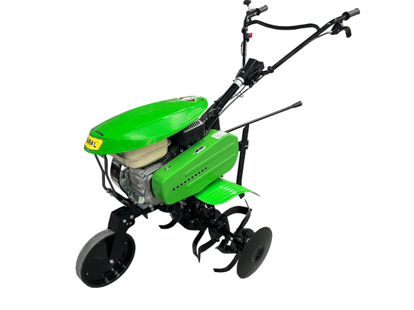 Taral 21MK Benzinli Çapa Makinesi 6.5 HP 2+1 Vites Kayışlı - Teker Takımı - Pulluk