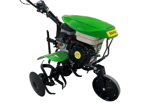 Taral 21MK Benzinli Çapa Makinesi 6.5 HP 2+1 Vites Kayışlı - Teker Takımı - Pulluk