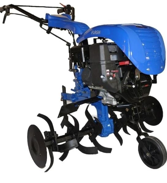 Flash 250 7Hp Benzinli 2+1 Şanzımanlı Çapa Makinası - Demiray Makaslı Römork