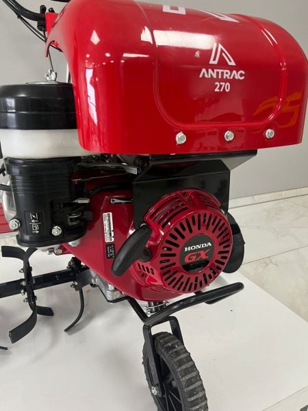 Antrac 270 Honda GX270 Motorlu 3+1 Vites Benzinli Çapa Makinesi (9HP) - Demir Teker Takımı