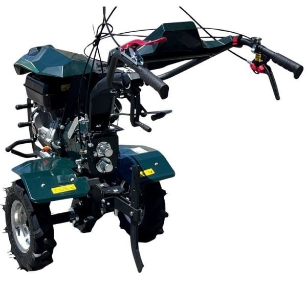 Kaan 36S Benzinli 9 HP Çapa Makinası - Demiray Makaslı Römork- 2025 Yeni Dizayn