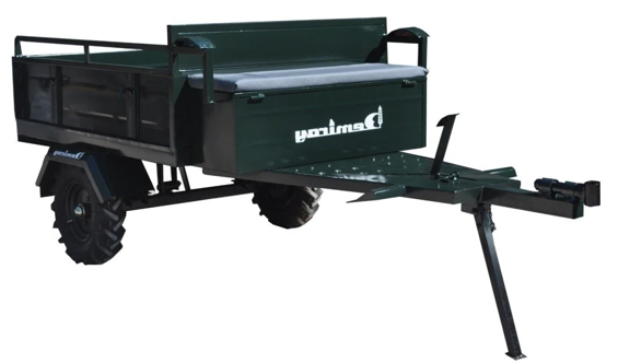 Kaan 250S3 Benzinli Çapa Makinası - 2025 Yeni Dizayn - Demiray Makaslı Römork