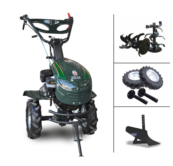 Kaan 260 S Benzinli 7 Hp Çapa Makinası - Tekli Pulluk