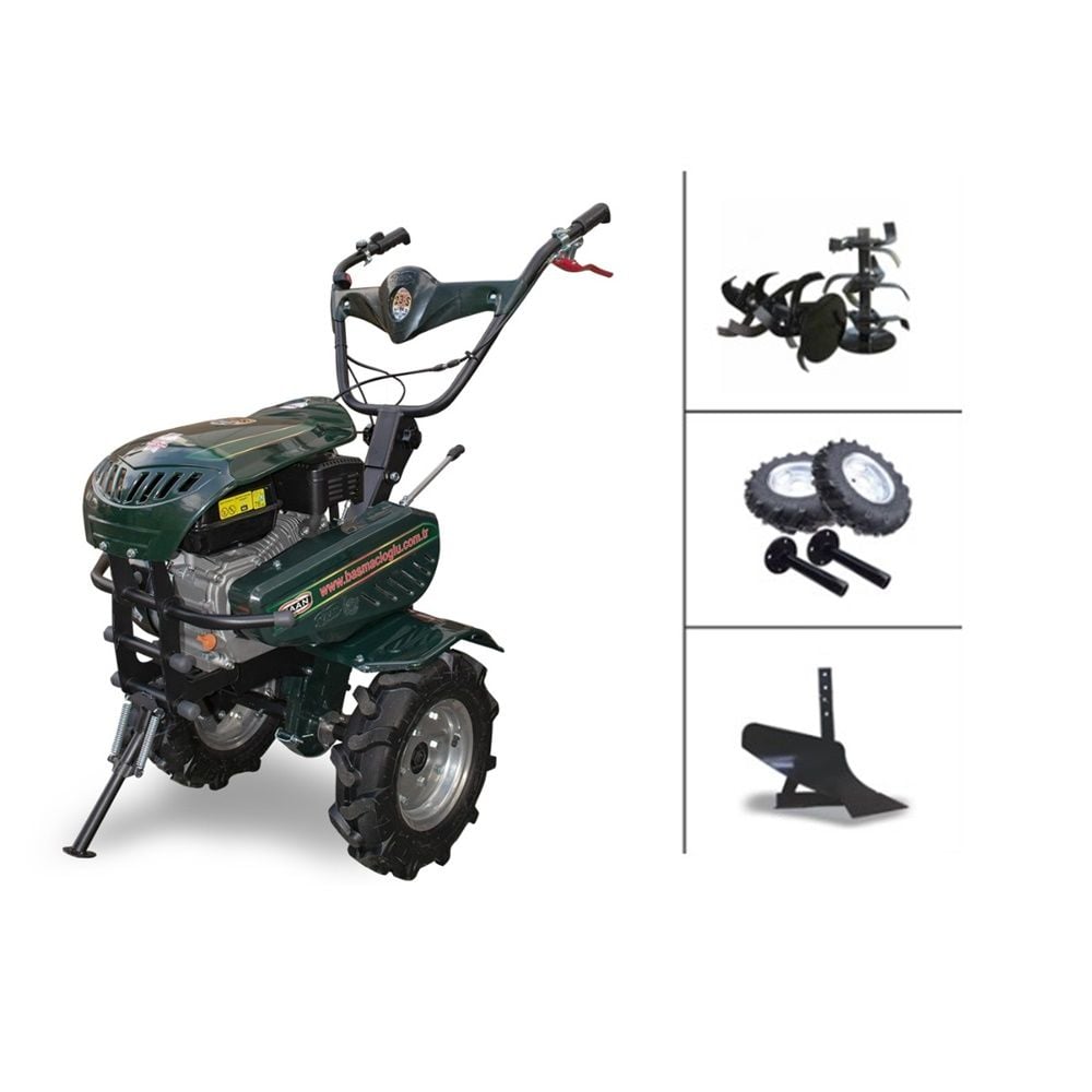 Kaan 23S Benzinli Kayışlı Çapa Makinası - Tekli Pulluk