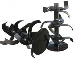 Omega B210T 2+1 Çapa Makinası - Demiray Demir Teker - Teker Takımı -  Tekli Pulluk