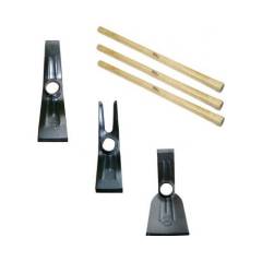 Demiray Süper Çelik 3 Lü Bahçe Çapa Seti Kırılmaya ve Kıvrılmaya Garantili Üretici Firma Garantisi