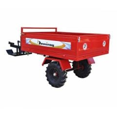 Demiray Damperli Römork - Billas Teker Takımı - Karık Açma Aparatı