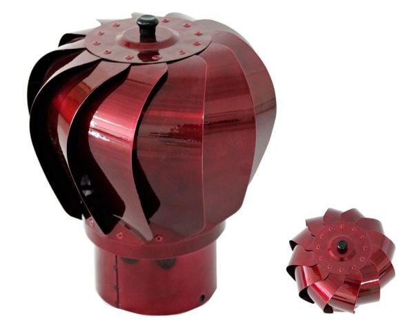 Rüzgar Gülü - Baca Şapkası - Baca Aspiratörü - Döner Baca Şapkası 100'lük