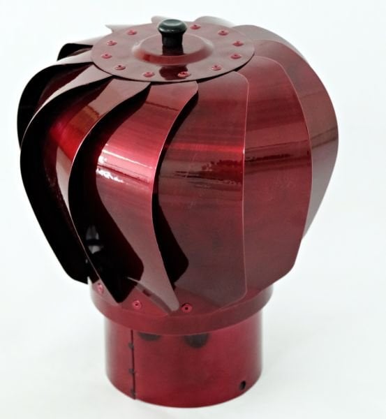 Rüzgar Gülü - Baca Şapkası - Baca Aspiratörü - Döner Baca Şapkası 100'lük