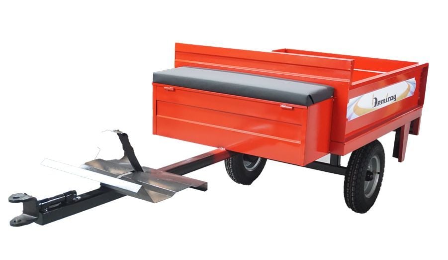 Demiray Makassız Çapa Makinası Römorku - Bolat Atom Uyumlu