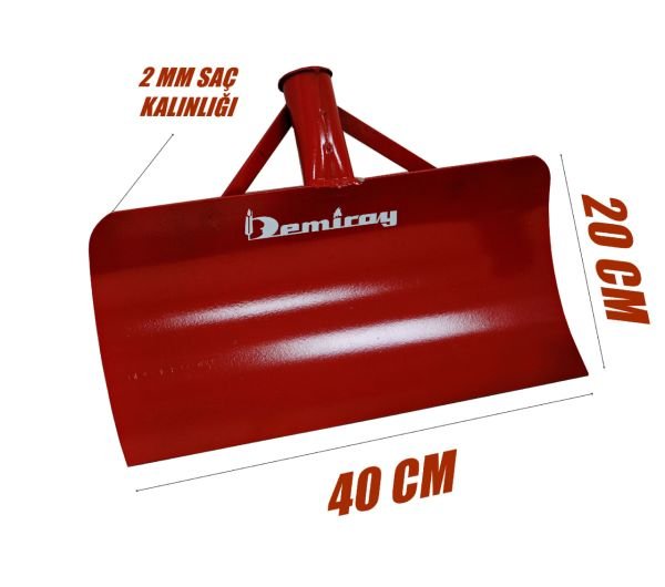 Demiray 2 mm Saç Metal Kar Küreme Gelberisi - Kar Küreme Küreği