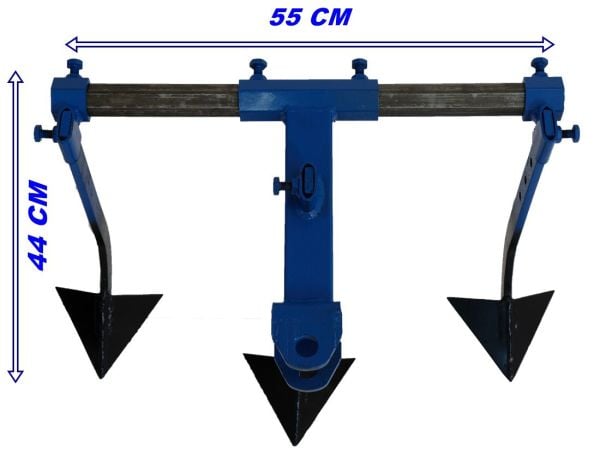 Flash Benzinli Çapa Makinalarına Uyumlu Demiray 3'lü Kazayak Aparatı
