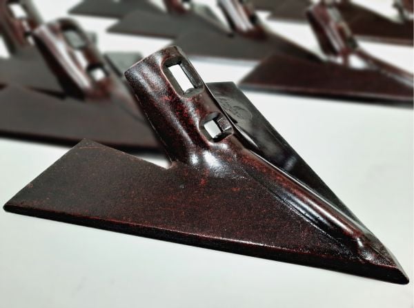 7 MM Demiray Çelik 11 Adet Kültivatör Pabucu (24 CM) - Kazayağı Pabucu