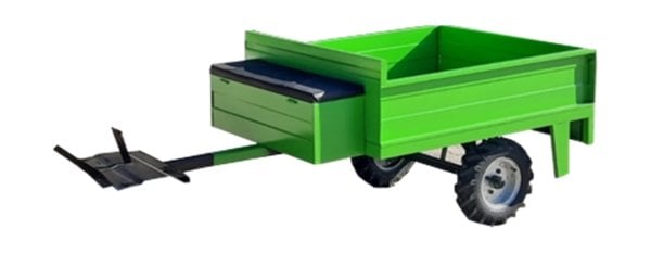 Taral 210 M 7 Hp Benzinli Çapa Makina-Demiray Makassız Römork Kampanyası