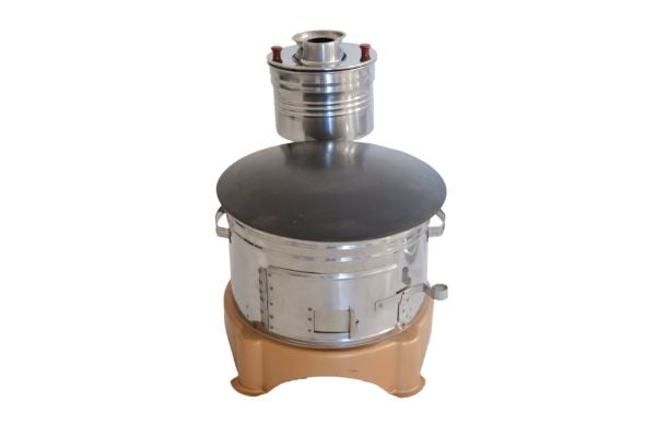 Paslanmaz Krom 9 Parça Mangal (Tel Izgaralı-Kapaklı-Toprak Tandır-Çömlek Güveç-Yarım Semaverli)