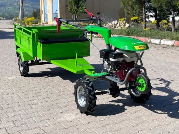 Taral 210 M GX200 Honda Motor Benzinli Çapa Makinası - Demiray Makaslı Römork Kampanyası