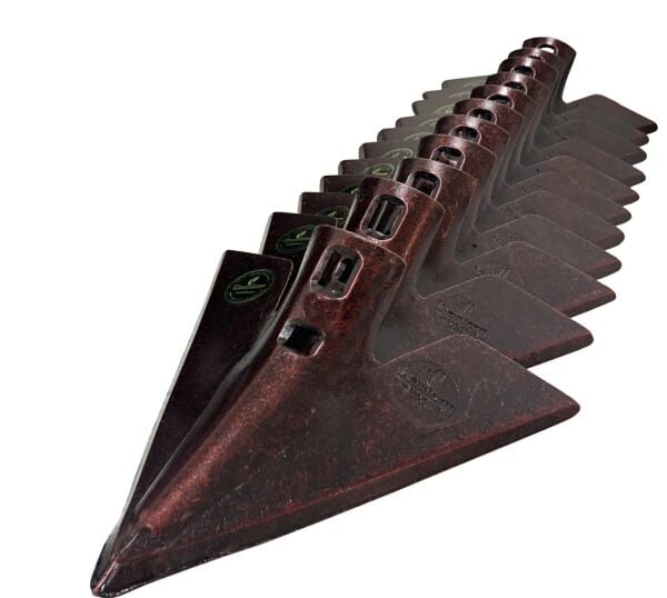 7 MM Demiray Çelik 11 Adet Kültivatör Pabucu (27 CM) - Kazayağı Pabucu