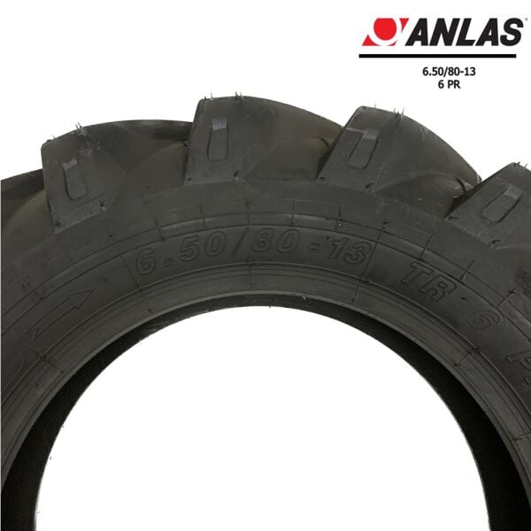 Anlas 6.50/80-13 6 PR Bahçe Makinesi Lastiği (1 Adet Dış Lastik)