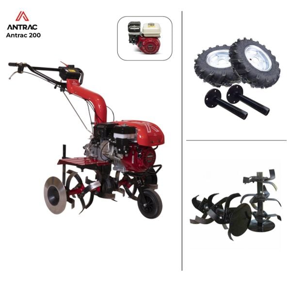Antrac GX200 6,5 Hp Benzinli Çapa Makinesi + Teker Takımı