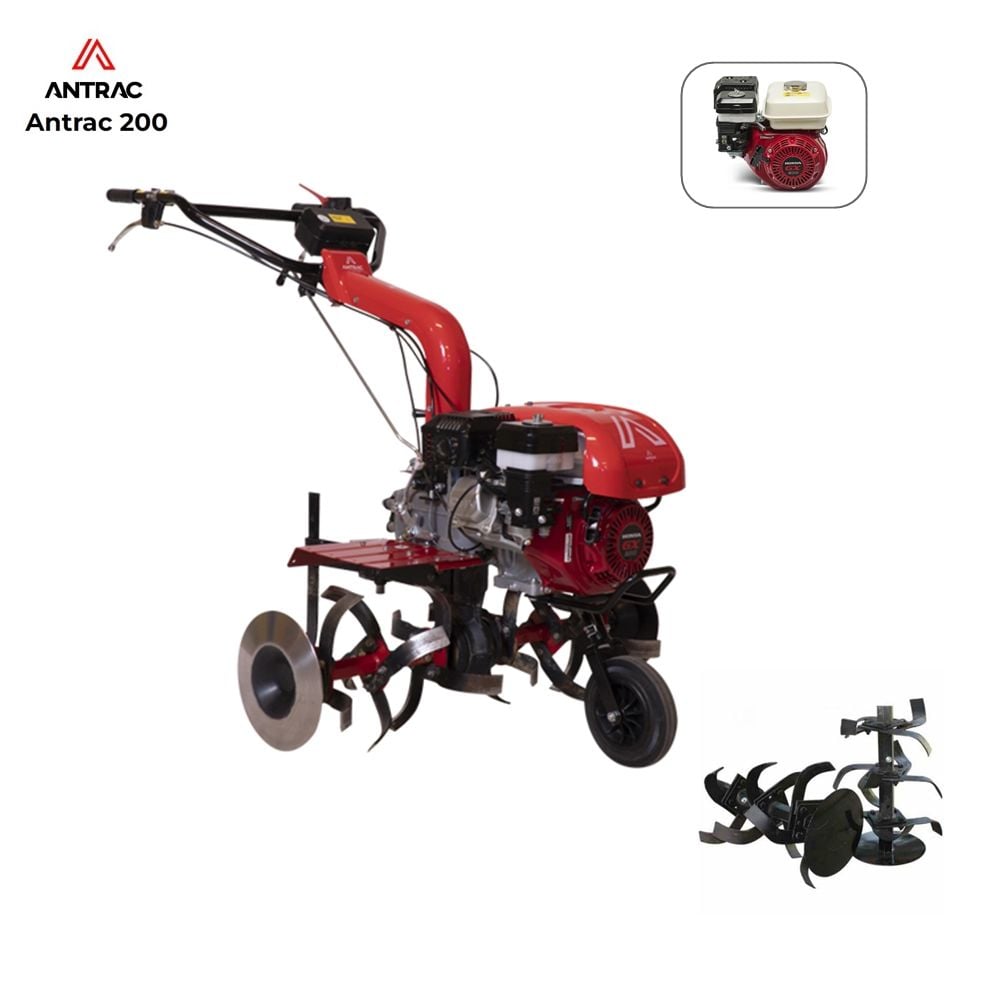 Antrac GX200 Honda Motorlu 6,5 Hp Benzinli Çapa Makinesi