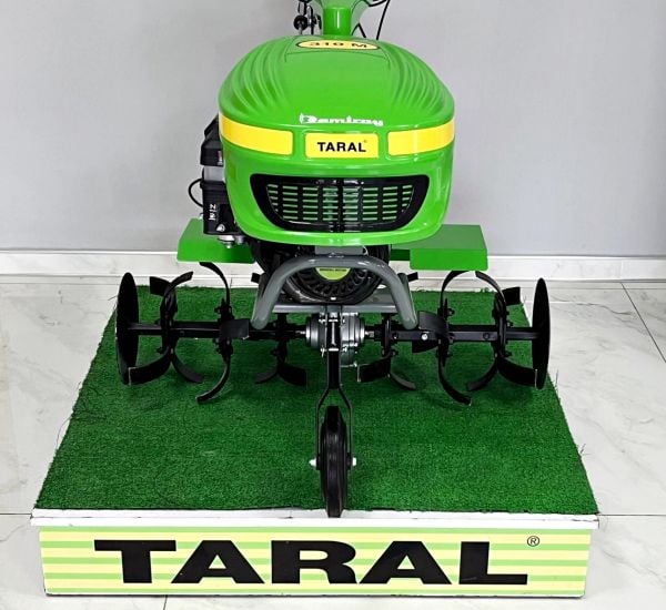 Taral 310M Benzinli Çapa Makinesi 3+1 Vites- Demir Teker- Teker Takımı - Tekli Pulluk