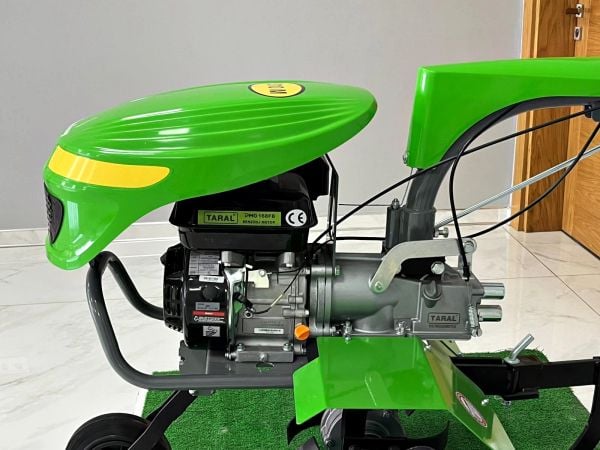 Taral 310M Benzinli Çapa Makinesi 3+1 Vites-Teker Takımı - Tekli Pulluk